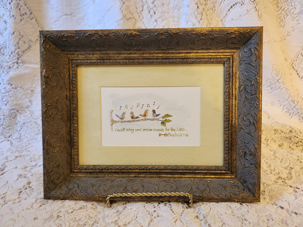 Print - Birds on a Branch 5x7