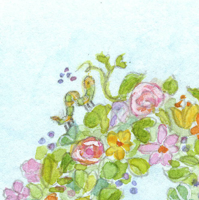 Print - A & Z Topiary Set 8x10