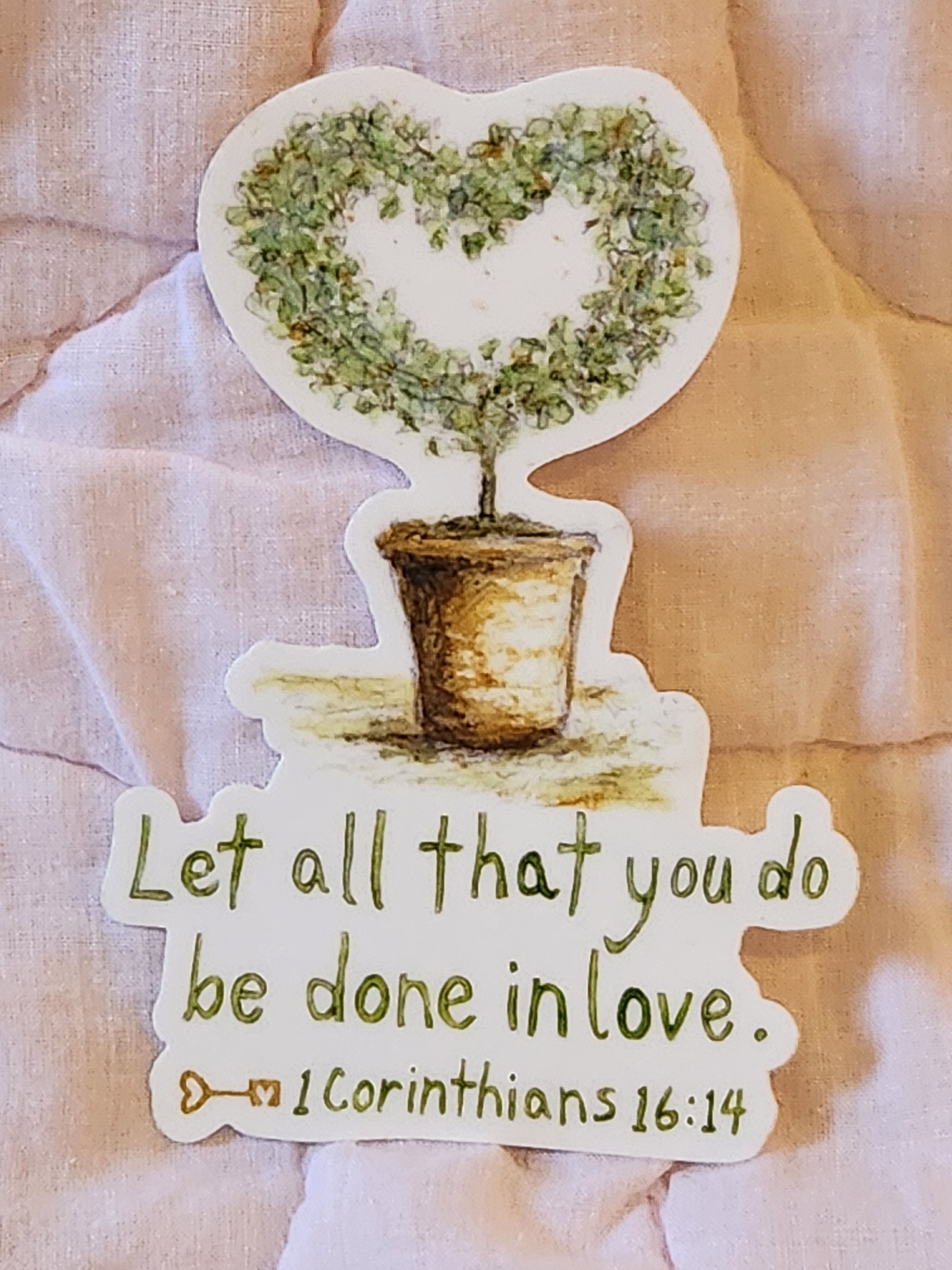 Sticker - Heart Topiary