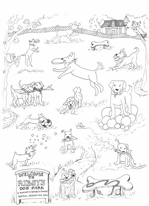 Book - Ribsy's Coloring Book