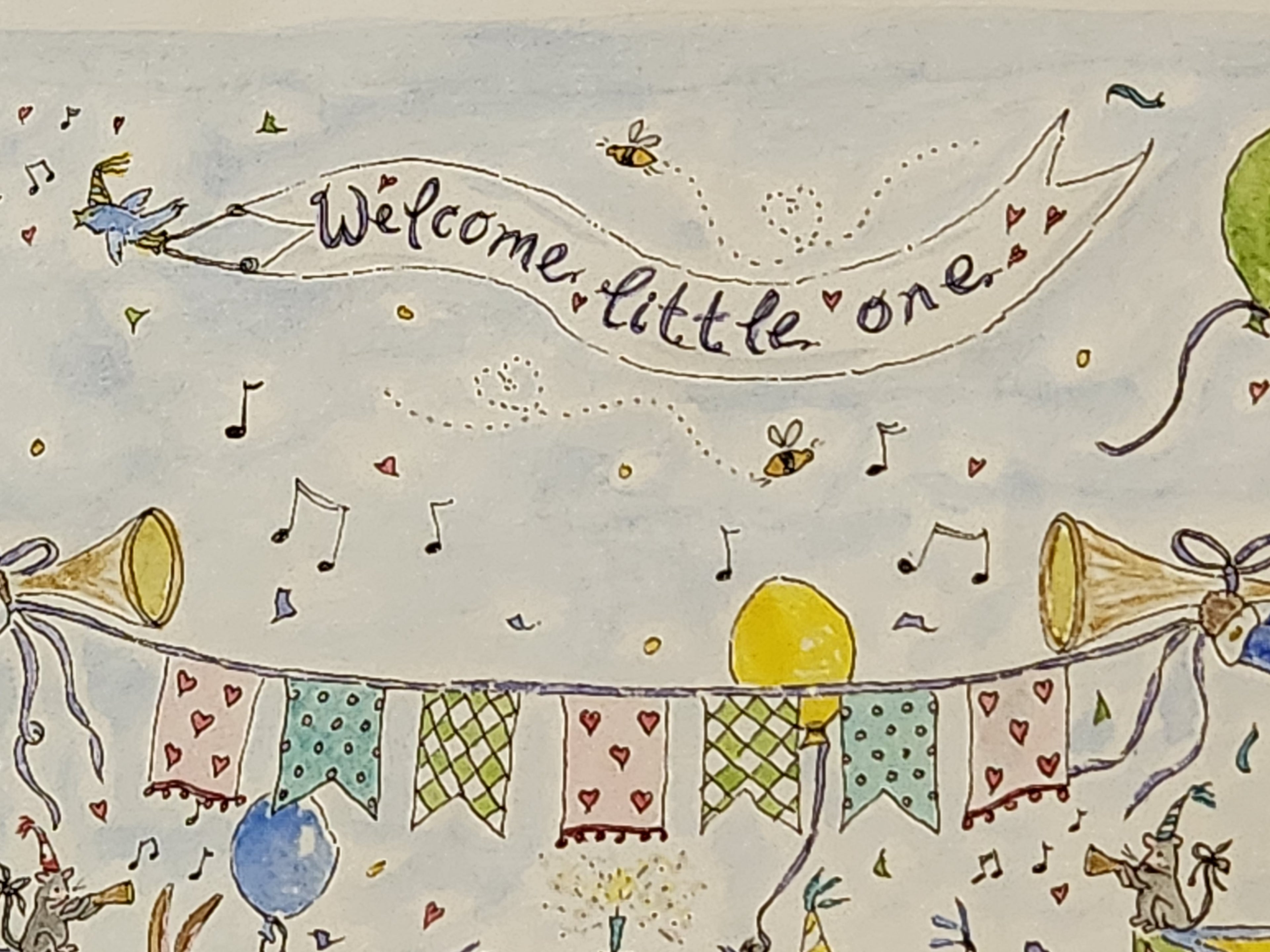 Print - Welcome Little One 8x10