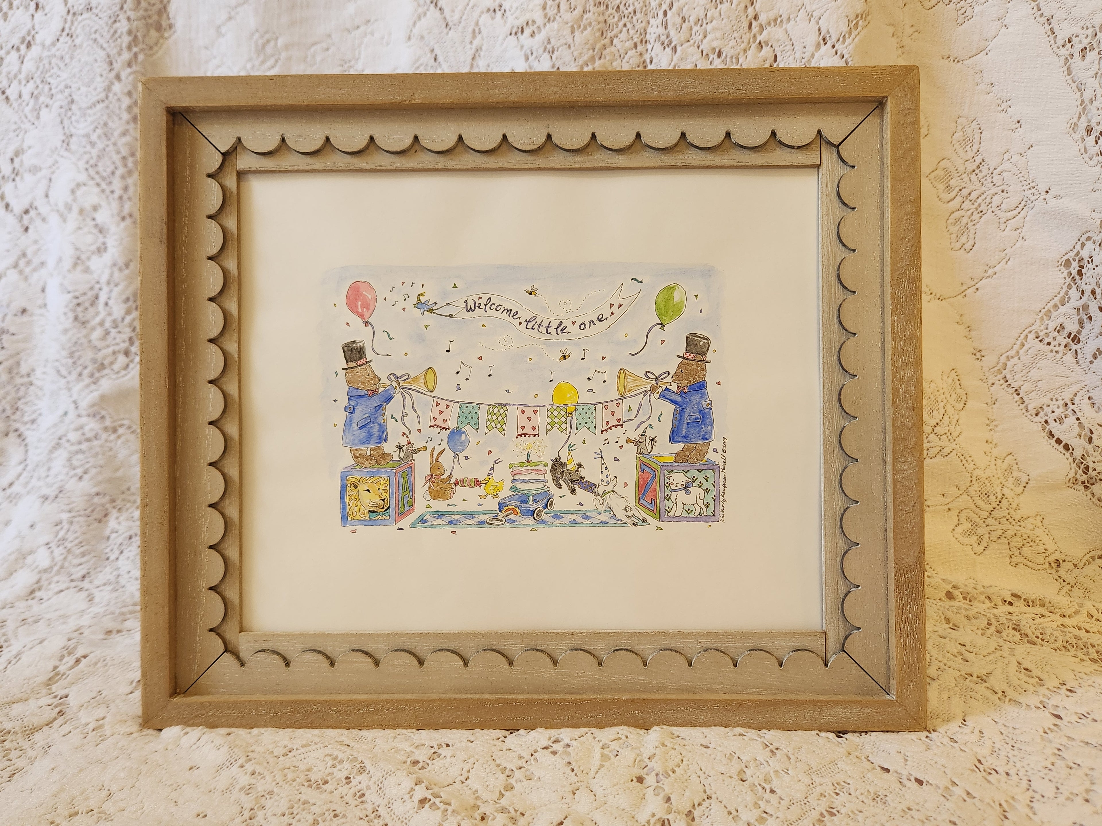 Print - Welcome Little One 8x10